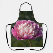 Große Blume aus rosafarbenem Pinien am Frühlingsta Schürze (Vorderseite)