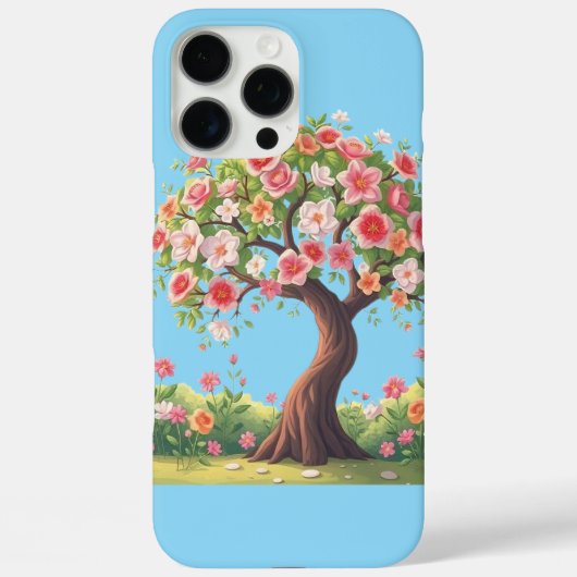Große Blume Case-Mate iPhone Hülle (Rückseite)