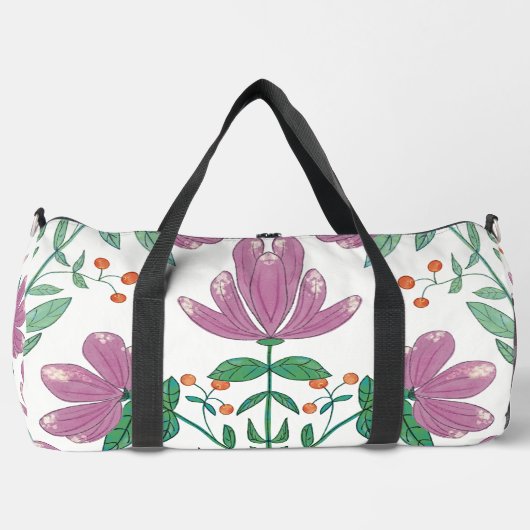 Große Blume Duffle Bag (Vorderseite)