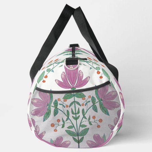 Große Blume Duffle Bag (Rechts)