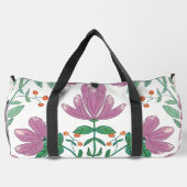 Große Blume Duffle Bag (Rückseite)