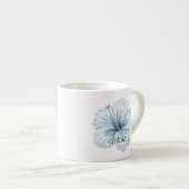 Große Blume Espressotasse (Vorderseite Rechts)