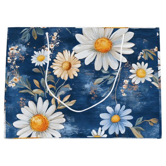 Große Blume Geschenktüte (Vorderseite)