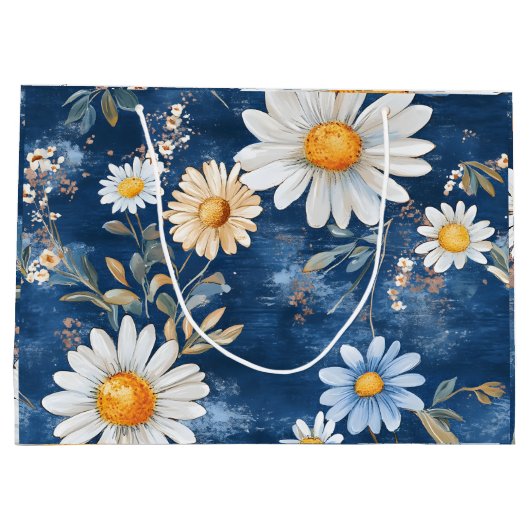 Große Blume Große Geschenktüte (Rückseite)