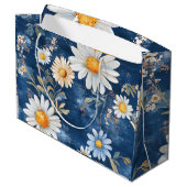 Große Blume Große Geschenktüte (Rückseite Schrägansicht)