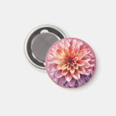 Große Blume Magnet (Vorderseite/Rückseite)