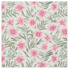 Große Blume mit Blumenmuster Oleander Stoff