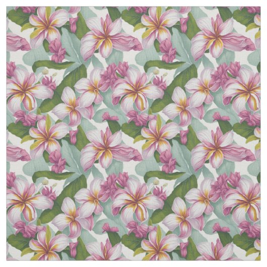 Große Blume mit Blumenmuster Stoff (Muster)
