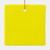 Große Blume signierte originales Kunstdesign sehr Keramikornament (Rückseite)