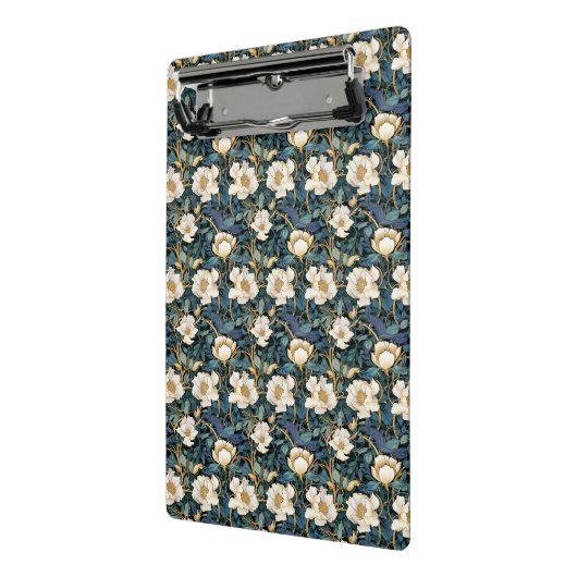 Große Blume William Morris Inspiriert Mini Klemmbrett (Gewinkelt2)