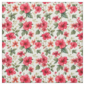 Große Blumenmuster-Hibiskus-Blume Stoff (Muster)