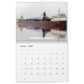 GROSSE BOOTE der GREAT LAKES Kalender (Jan 2027)