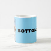 GROSSE BOTTOMED MÄDCHEN "BOTTOMS UP!" KAFFEE-TASSE KAFFEETASSE (Mittel)