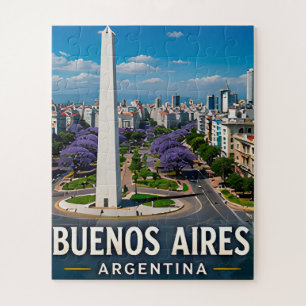 Große Boulevards und argentinische Eleganz in Buen Puzzle