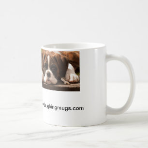 Große Boxer-Welpen-Tasse Kaffeetasse