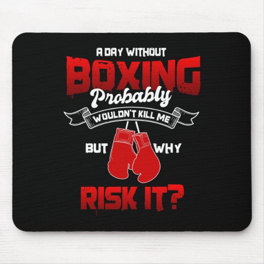 Große Boxgeschenke Boxing Sport Boxhandschuhe Männ Mousepad (Vorne)