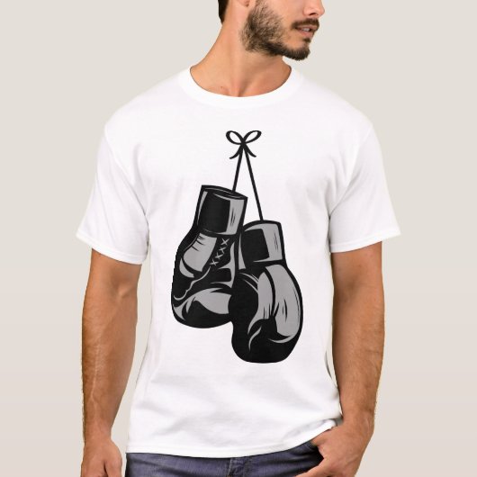 große Boxhandschuhe T-Shirt (Vorderseite)