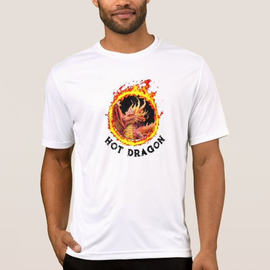 *~* Größe Brandring AP88 Hot Dragon T-Shirt (Vorderseite)