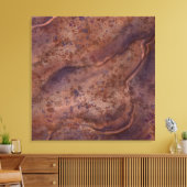 Große braune Marmorwand Art Deco Leinwanddruck (Insitu (Wohnzimmer))