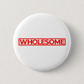 Große Briefmarke Button (Vorderseite)