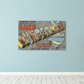 Große Briefszenen - Cumberland-See, KY Leinwanddruck (Insitu (Holzboden))