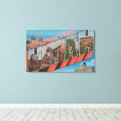 Große Briefszenen - Monument Valley, ABER Leinwanddruck (Insitu (Holzboden))