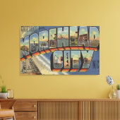 Große Briefszenen - Morehead City, NC Leinwanddruck (Insitu (Wohnzimmer))