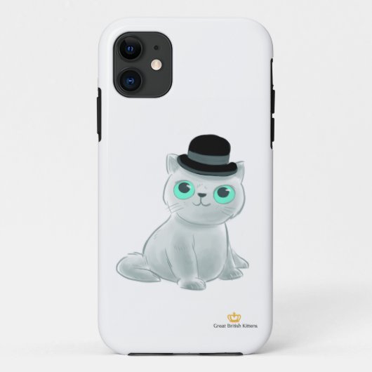 Große britische Kätzchen - Katze iPhone/iPad Fall Case-Mate iPhone Hülle (Rückseite)