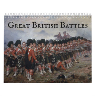 Große britische Schlachten Kalender