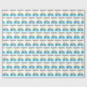 Große Brüder geben die besten Hugs - Bunny Moon Geschenkpapier (Flach)