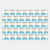 Große Brüder geben die besten Hugs - Bunny Moon Geschenkpapier Set (Vorderseite)