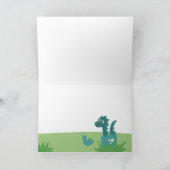 Große Bruder gratuliert Baby erwartet Karte (Innenseite)