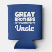 Große Brüder werden zum Onkel befördert können küh Dosenkühler (Rückseite)