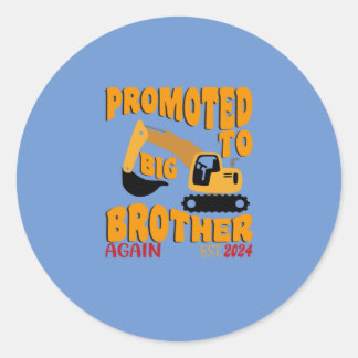 Große Bruder wieder zum großen Bruder 2024 beförde Runder Aufkleber