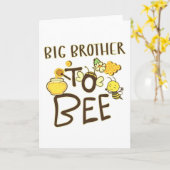 Große Bruder zu sein Schwangerschaft Ankündigung (Gelbe Blume)