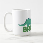 Große Bruderankündigung, Dinosaurier-Brüder Kaffeetasse (Links)