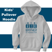 Große Bruderinitiativen est. Monatsblauer Hoodie