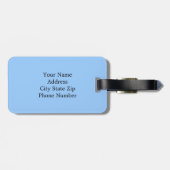 Große Buchstabe-Grüße Portsmouth Ohio Gepäckanhänger (Rückseite horizontal)