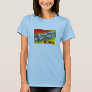 GROSSE BUCHSTABE-POSTKARTE T - SHIRT