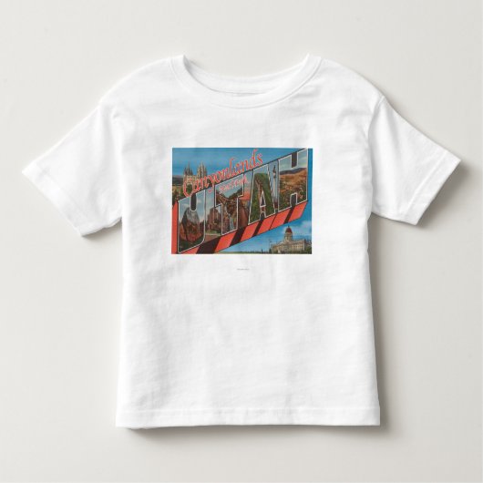 Große Buchstabe-Szenen - Canyonlands Nationalpark, Kleinkind T-shirt (Vorderseite)