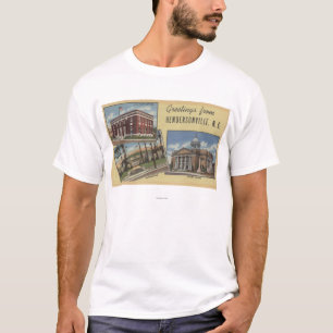 Große Buchstabe-Szenen - Hendersonville, NC T-Shirt