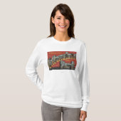 Große Buchstabe-Szenen - Yellowstone Nationalpark, T-Shirt (Vorne ganz)