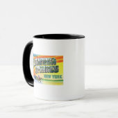 Große Buchstabenszenen - Gruß aus Tasse (Vorderseite Links)