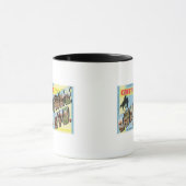 Große Buchstabenszenen, Grüße von 2 Tasse (Zentrum)