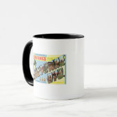 Große Buchstabenszenen, Grüße von 2 Tasse (Vorderseite Links)