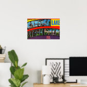 Große Buchstabenszenen, Grüße von 5 Poster (Heimbüro)