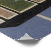 Große Buchstabenszenen - Hendersonville, NC Poster (Ecke)