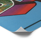 Große Buchstabenszenen - Schwarze Hügel, SD Poster (Ecke)