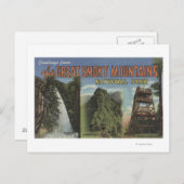 Große Buchstabenszenen - Smoky Mts. Nat'l Park, TN Postkarte (Vorne/Hinten)