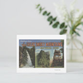 Große Buchstabenszenen - Smoky Mts. Nat'l Park, TN Postkarte (Stehend Vorderseite)